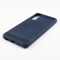 Jopus Samsung S21 JS-267 Carbon  Silikon Kilif Lacivert - 6