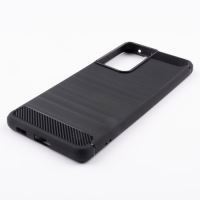 Jopus Samsung S21 Ultra JS-267 Carbon  Silikon Kilif Siyah - 1