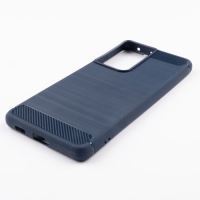 Jopus Samsung S21 Ultra JS-267 Carbon  Silikon Kilif Lacivert - 6