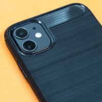 Jopus Samsung S21 Ultra JS-267 Carbon  Silikon Kilif Lacivert - 10