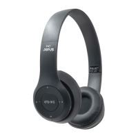 Jopus P47 Mikrofonlu Micro SD Okuyuculu   Bluetooth Kulaklik Siyah - 1