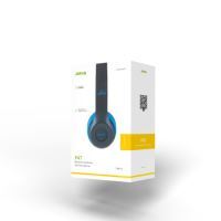 Jopus P47 Mikrofonlu Micro SD Okuyuculu   Bluetooth Kulaklik Mavi - 14