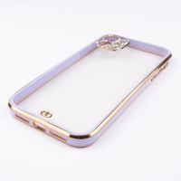 Jopus iPhone 11 JS-273 Stone  Silikon Kilif Lila - 6