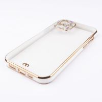 Jopus iPhone 12 JS-273 Stone  Silikon Kilif Beyaz - 1