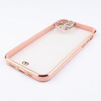 Jopus iPhone 12 JS-273 Stone  Silikon Kilif Pembe - 16