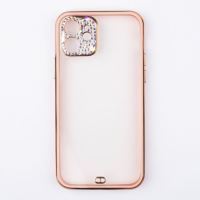 Jopus iPhone 12 JS-273 Stone  Silikon Kilif Pembe - 17