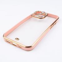 Jopus iPhone 13 Pro JS-273 Stone  Silikon Kilif Pembe - 16