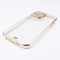 Jopus iPhone 13 Pro Max JS-273 Stone  Silikon Kilif Beyaz - 1