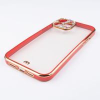 Jopus iPhone 13 Pro Max JS-273 Stone  Silikon Kilif Kirmizi - 26