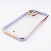 Jopus iPhone 13 Pro Max JS-273 Stone  Silikon Kilif Lila - 6