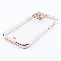 Jopus iPhone 13 Pro Max JS-274 Finery  Silikon Kilif Beyaz - 1