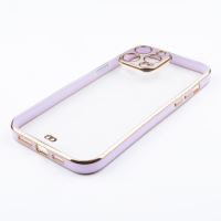 Jopus iPhone 13 Pro Max JS-274 Finery  Silikon Kilif Lila - 6