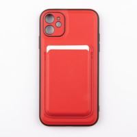 Jopus iPhone 11 JS-275 Gravity Cüzdanli Silikon Kilif Kirmizi - 22