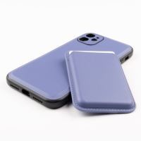 Jopus iPhone 11 JS-275 Gravity Cüzdanli Silikon Kilif Açik Mavi - 1