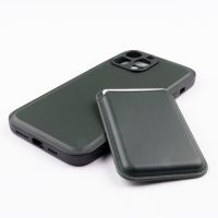 Jopus iPhone 13 Pro Max JS-275 Gravity Cüzdanli Silikon Kilif Yesil - 6