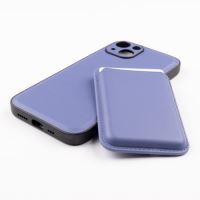 Jopus iPhone 13 JS-275 Gravity Cüzdanli Silikon Kilif Açik Mavi - 1