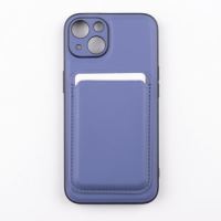 Jopus iPhone 13 JS-275 Gravity Cüzdanli Silikon Kilif Açik Mavi - 2