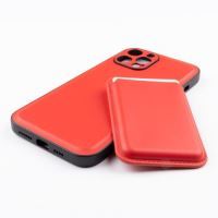 Jopus iPhone 12 Pro Max JS-275 Gravity Cüzdanli Silikon Kilif Kirmizi - 21