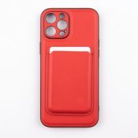 Jopus iPhone 12 Pro Max JS-275 Gravity Cüzdanli Silikon Kilif Kirmizi - 22