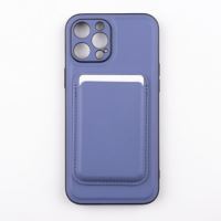 Jopus iPhone 12 Pro Max JS-275 Gravity Cüzdanli Silikon Kilif Açik Mavi - 2