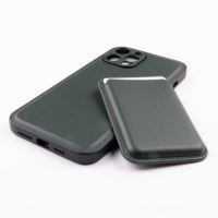 Jopus iPhone 12 Pro Max JS-275 Gravity Cüzdanli Silikon Kilif Yesil - 6