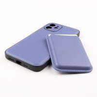 Jopus iPhone 12 JS-275 Gravity Cüzdanli Silikon Kilif Açik Mavi - 1