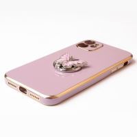 Jopus iPhone 11 JS-280 Butterfly  Silikon Kilif Mor - 2