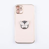 Jopus iPhone 11 JS-280 Butterfly  Silikon Kilif Pembe - 16