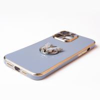 Jopus iPhone 13 Pro Max JS-280 Butterfly  Silikon Kilif Mavi - 27