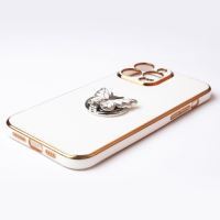 Jopus iPhone 13 Pro Max JS-280 Butterfly  Silikon Kilif Beyaz - 7