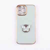 Jopus iPhone 13 Pro Max JS-280 Butterfly  Silikon Kilif Yesil - 11