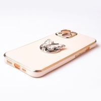 Jopus iPhone 13 JS-280 Butterfly  Silikon Kilif Pembe - 17