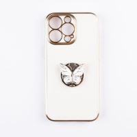 Jopus iPhone 13 Pro JS-280 Butterfly  Silikon Kilif Beyaz - 6