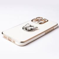 Jopus iPhone 13 Pro JS-280 Butterfly  Silikon Kilif Beyaz - 7