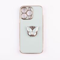 Jopus iPhone 13 Pro JS-280 Butterfly  Silikon Kilif Yesil - 11
