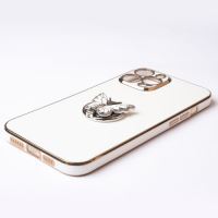 Jopus iPhone 12 Pro Max JS-280 Butterfly  Silikon Kilif Beyaz - 7