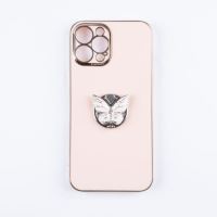 Jopus iPhone 12 Pro Max JS-280 Butterfly  Silikon Kilif Pembe - 16