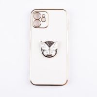 Jopus iPhone 12 JS-280 Butterfly  Silikon Kilif Beyaz - 1