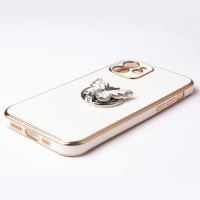 Jopus iPhone 12 JS-280 Butterfly  Silikon Kilif Beyaz - 2