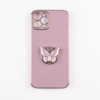 Jopus iPhone 12 Pro JS-280 Butterfly  Silikon Kilif Mor - 1