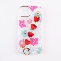 Jopus iPhone 13 JS-281 Heart  Silikon Kilif Mor - 1