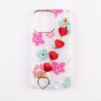Jopus iPhone 13 Pro JS-281 Heart  Silikon Kilif Mor - 1