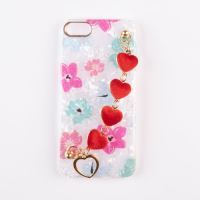 Jopus iPhone 7 / 8 JS-281 Heart  Silikon Kilif Mor - 1