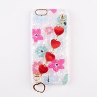 Jopus iPhone 6G JS-281 Heart  Silikon Kilif Mor - 1