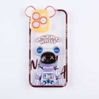 Jopus iPhone 12 Pro Max JS-282 Ear  Silikon Kilif Sari - 6