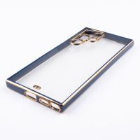 Jopus Samsung S22 Ultra 5G JS-274 Finery  Silikon Kilif Mavi - 6