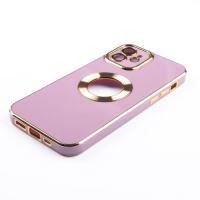 Jopus iPhone 12 JS-287 Hoop  Silikon Kilif Mor - 2