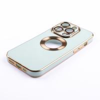 Jopus iPhone 14 Pro JS-287 Hoop  Silikon Kilif Yesil - 12