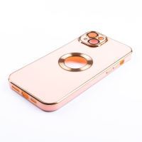 Jopus iPhone 14 Max JS-287 Hoop  Silikon Kilif Pembe - 17