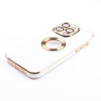 Jopus iPhone 14 Pro Max JS-287 Hoop  Silikon Kilif Beyaz - 7